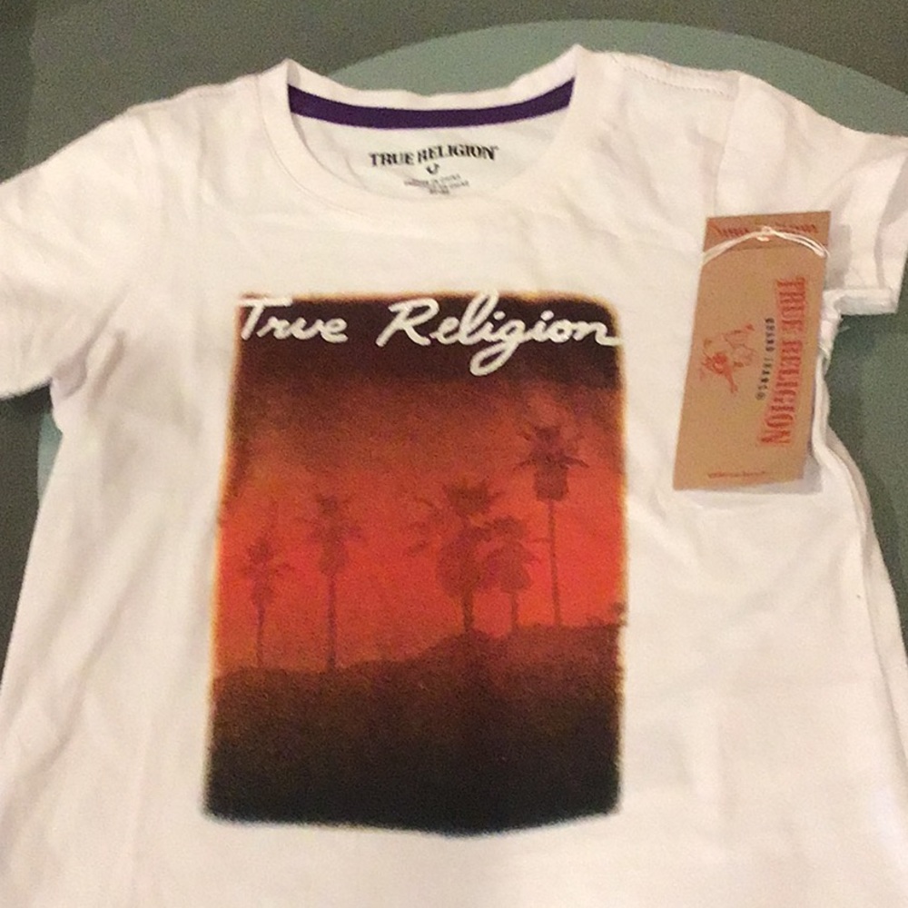 NWT Authentic True Religion Boys Shirt Size 3T